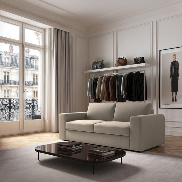 Bež sofa 218 cm Baga – Rodier-image-1