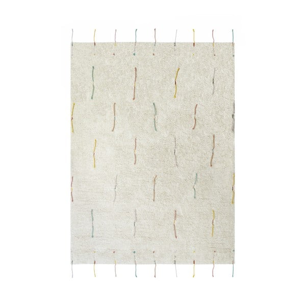 Krem pamučan dječji tepih za igru 120x160 cm Wildflowers – Lorena Canals-image-4