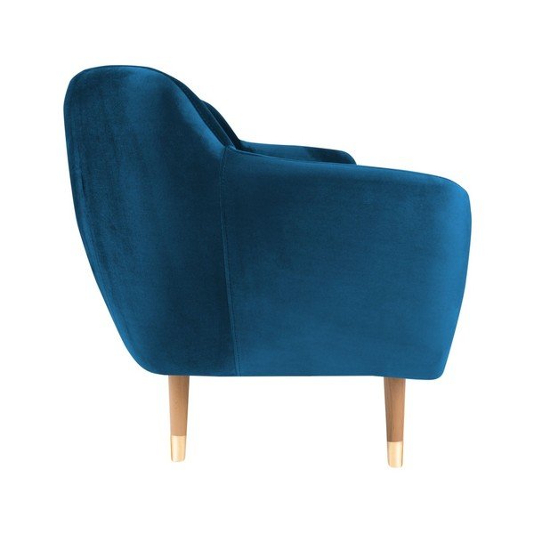 Kauč od plavog baršuna Mazzini Sofas Benito, 188 cm-image-3
