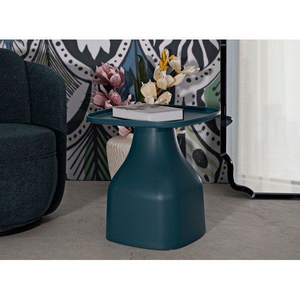 Plastični okrugao pomoćni stol ø 48 cm Gea – Mauro Ferretti-image-1