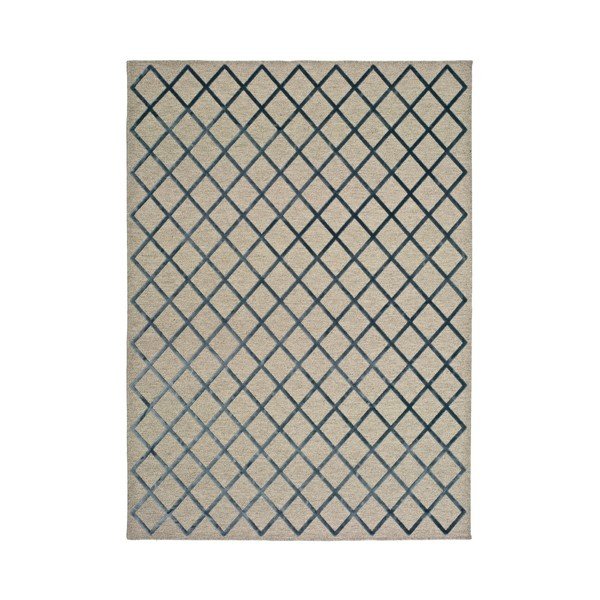 Tepih s vunenim uloškom Universal Isabella Azul, 67 x 105 cm-image-1