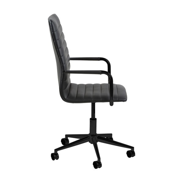 Crna uredska stolica na kotačima Actona Wislow-image-3