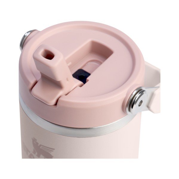 Svijetlo ružičasta termosica od nehrđajućeg čelika 410 ml IceFlow™ Flip Straw 2.0 Tumbler Rose Quartz – Stanley-image-3