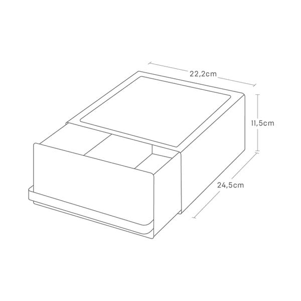 Bijela kutija za čaj Tower – YAMAZAKI-image-4