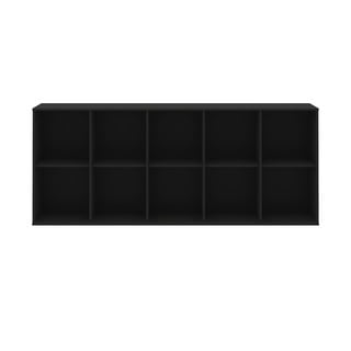 Crni modularni sustav polica 169x69 cm Mistral Kubus - Hammel Furniture
