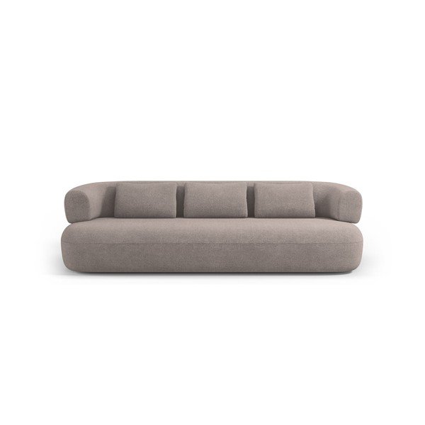 Svjetlo smeđa sofa od bouclé tkanine 200 cm Jenny – Micadoni -image-3