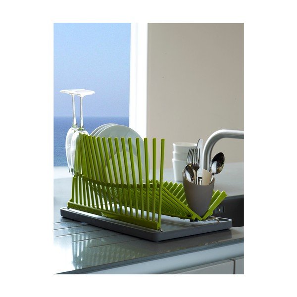 Visoka i suha posuda za kapanje, zelena-image-2