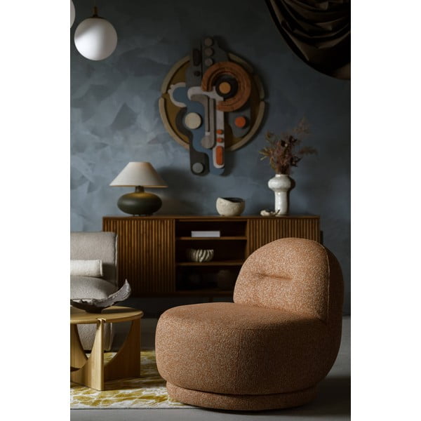 Narančasta fotelja Ovo – Miuform-image-1