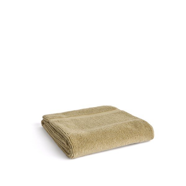Zeleni pamučan ručnik od frotira 70x140 cm Olvira – Kave Home