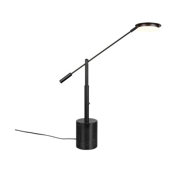 Crna LED stolna lampa (visina 65 cm) Fiore – Trio Select
