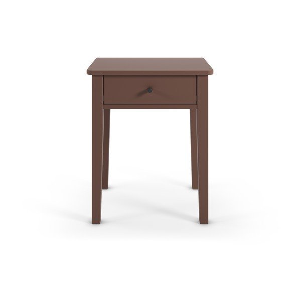 Noćni ormarić u mat dekoru boje terakote Bart – Marckeric-image-4