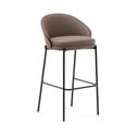Smeđa barska stolica (visine sjedala 77 cm) Eamy – Kave Home
