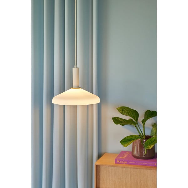 Bež viseća svjetiljka ø 35 cm Apollo – Hübsch-image-1