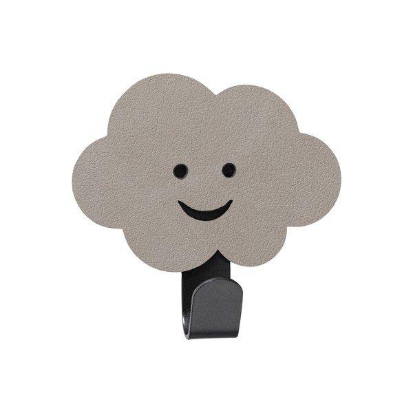 Siva željezna kuka s postavljanjem bez bušenja Cloud Nupo – LIND DNA