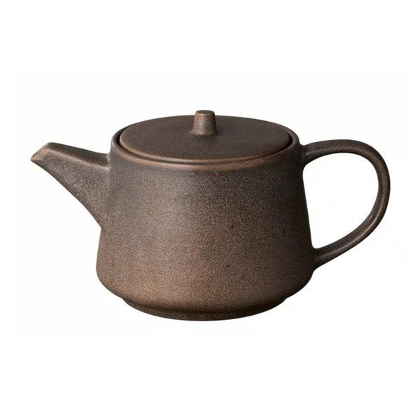 Tamno smeđi keramički čajnik 1 l Kumi – Blomus