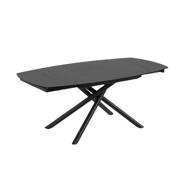 Proširiv blagovaonski stol s dodatnom pločom s keramičkom daskom 100x130 cm Yodalia – Kave Home-image-2