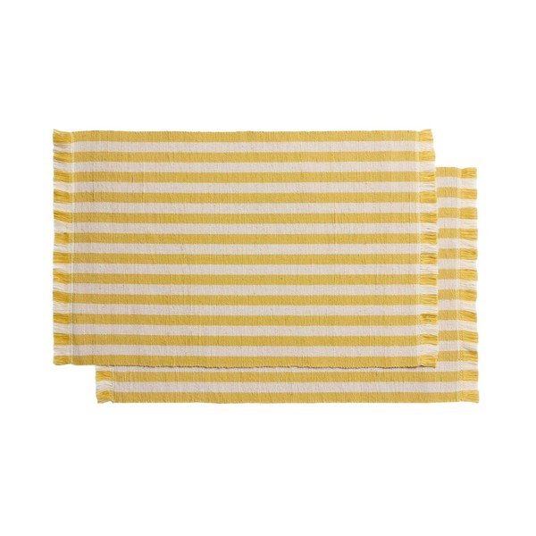 Tekstilni/od jute podmetač 2 kom 35x50 cm Daltan – Kave Home