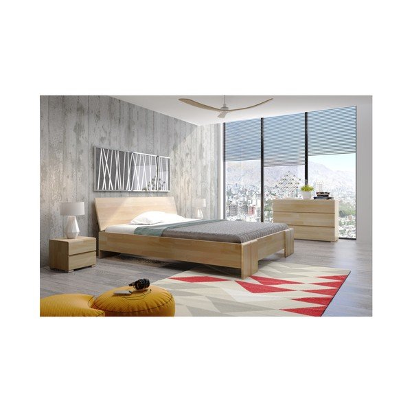Bračni krevet od bukovog drveta SKANDICA Vestre Maxi, 140 x 200 cm-image-4