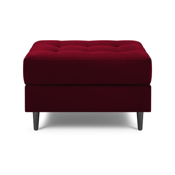 Crveni podnožnik od baršunastog materijala Milo Casa Attilio-image-2