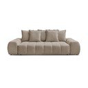 Smeđe-siva sofa od šenila 278 cm Everest – Bobochic Paris