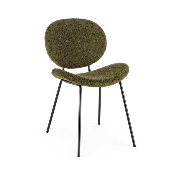 Kaki zelena podstavljena blagovaonska stolica Maddie – Yes Everyday
