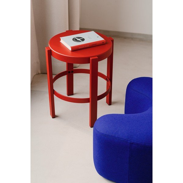 Crveni željezni stolac Doon – noo.ma-image-1