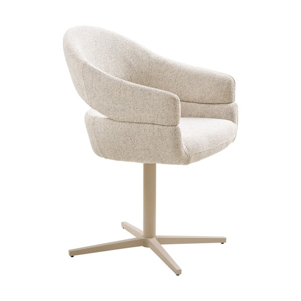 Krem podstavljene blagovaonske stolice u setu s naslonima za ruke 2 kom Dover – House Nordic-image-2