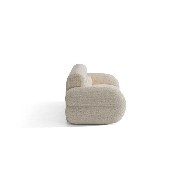Krem sofa od šenila 220 cm Neo – Micadoni -image-2