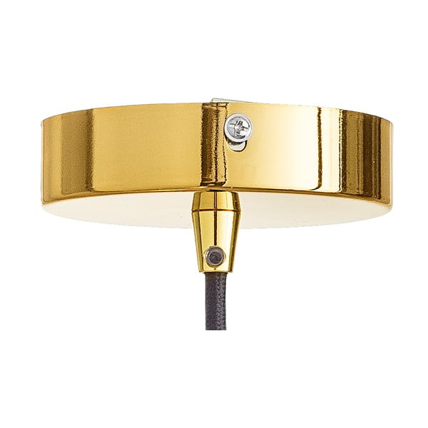 Zelena viseća svjetiljka sa staklenim sjenilom ø 22 cm Adar – Bloomingville-image-3