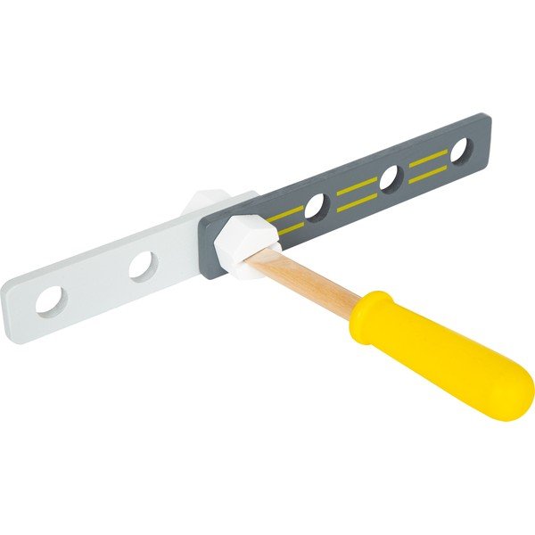 Dječji set za drvenu konstrukciju s alatima Legler Miniwob-image-2