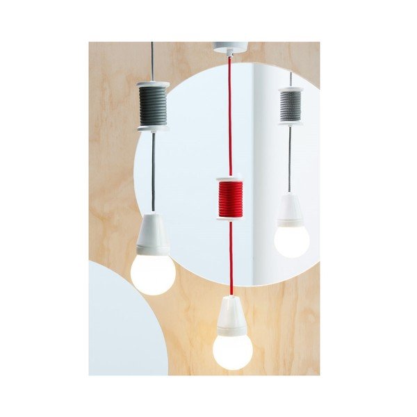 Crvena stropna svjetiljka Leitmotiv Spool-image-1