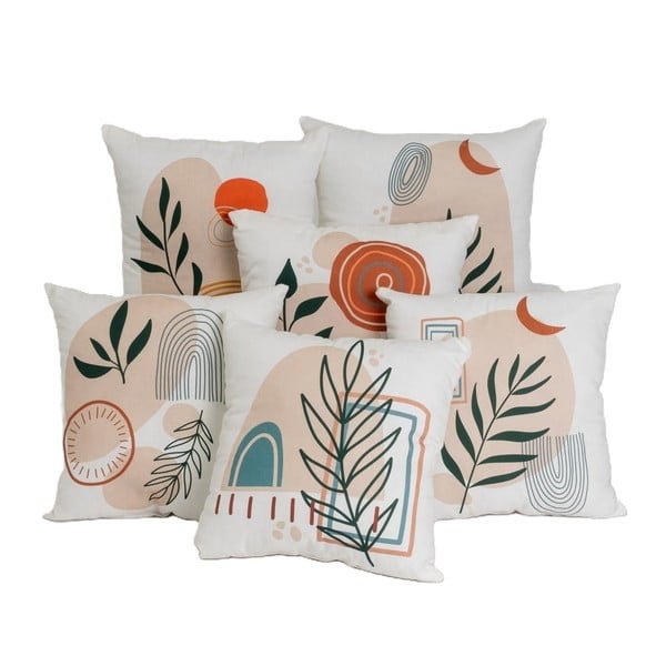 Ukrasni jastuci u setu 6 kom 45x45 cm – Casa Selección