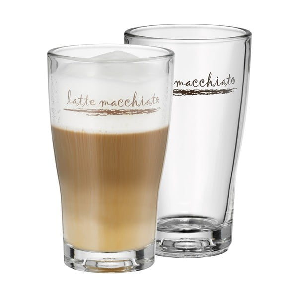 Set od 2 čaše za Latte Machhiato WMF Barista