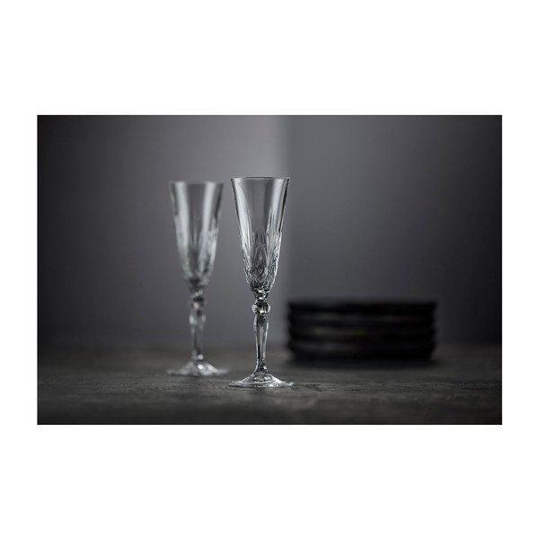 Čaše u setu 4 kom za šampanjac 160 ml Melodia – Lyngby Glas-image-3