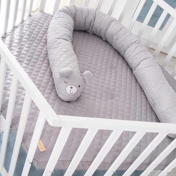 Bijeli putni krevetić 112x97 cm Roba style – Roba-image-3