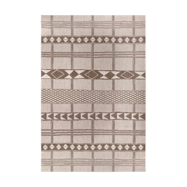 Brown-beige vanjski tepih Ragami Madrid, 80 x 150 cm
