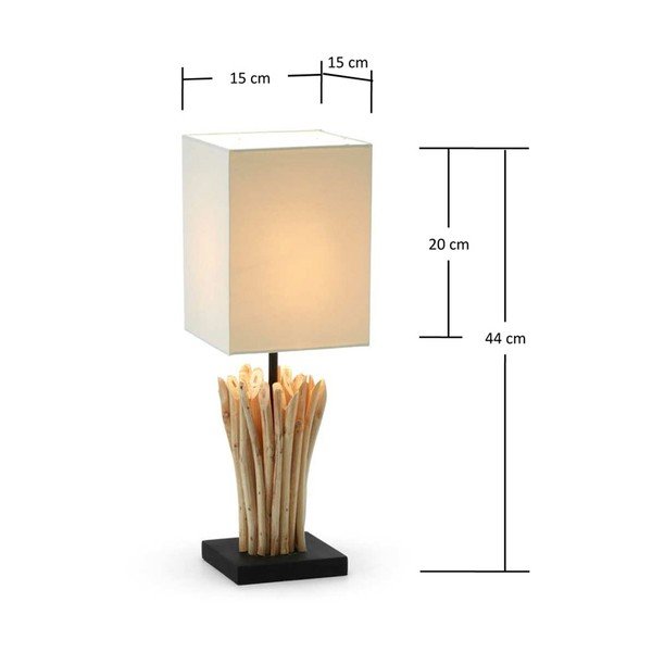 Bež stolna lampa Kave Home Poob-image-3