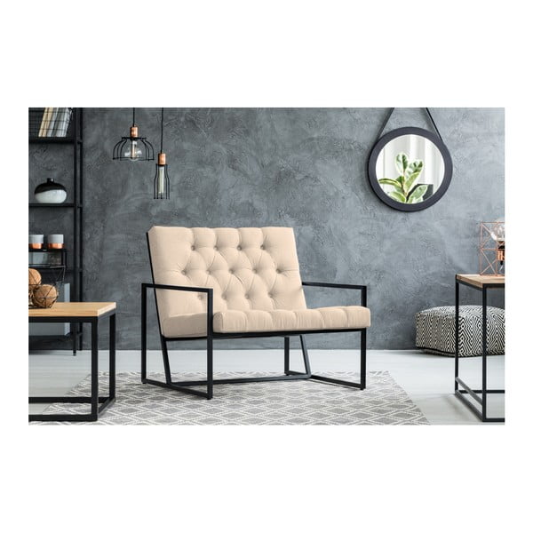 Mazzini Sofas Aster krem stolica-image-1