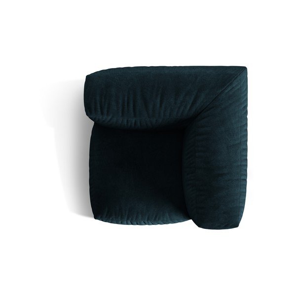 Tamno plava baršunasti modularna sjedeća garnitura (promjenjiva) Martina – Micadoni -image-3