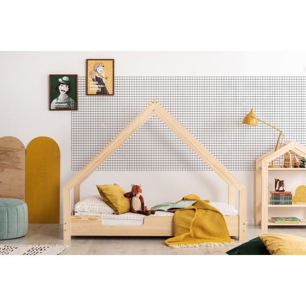 Kućni krevetić od borovine Adeko Loca Cassy, 100 x 160 cm