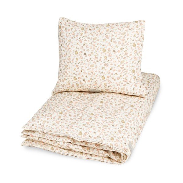 Bež dječja posteljina za dječji krevetić od organskog pamuka 70x100 cm Augusta – Cam Cam Copenhagen