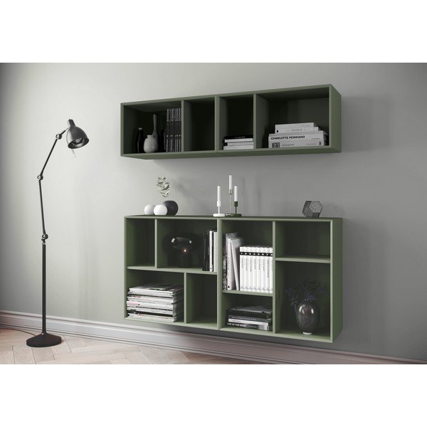 Tamnozeleni regal Tenzo Z Cube, 70 x 70 cm-image-1