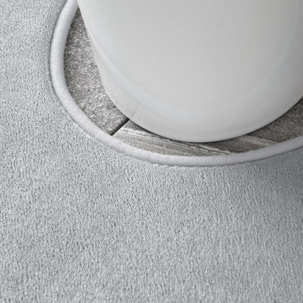 Svijetlo sive kupaonske prostirke u setu 2 kom za WC 50x80 cm Anti-Bacterial – Catherine Lansfield-image-3