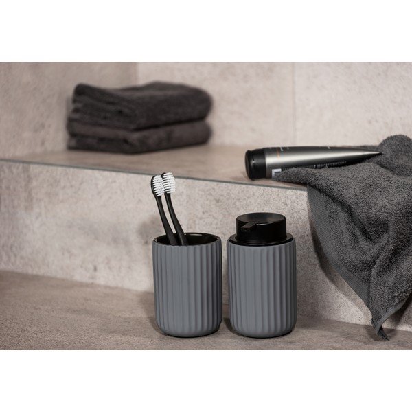 Siva keramička kupaonska čaša Wenko Belluno-image-2