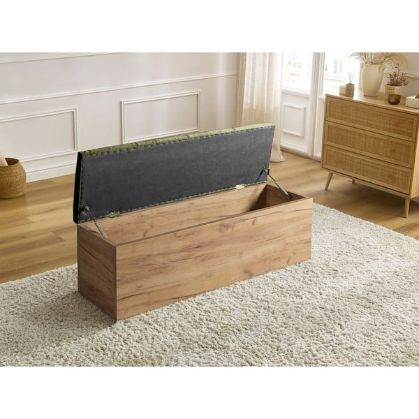 Zelena/u prirodnoj boji klupa Kumo – Bobochic Paris-image-2