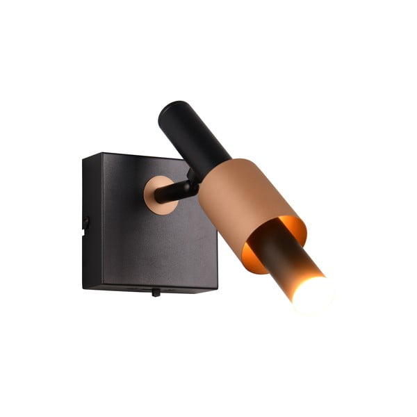 Crni/u brončanoj boji LED reflektor 20,5x10 cm Ikaris – Trio Select-image-2