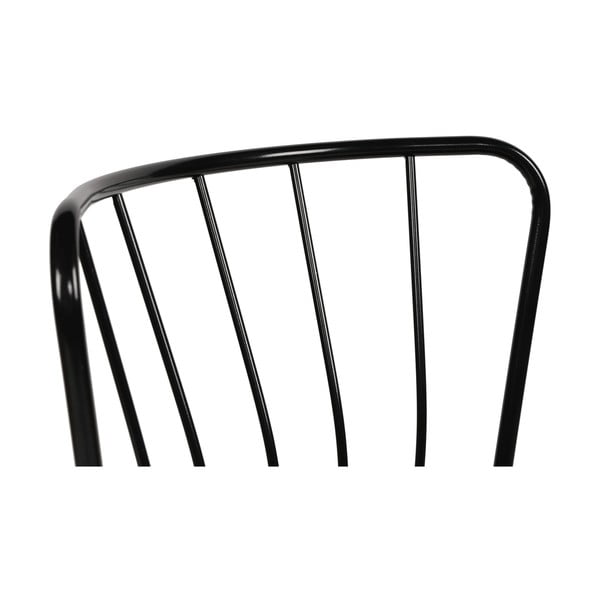 Crne metalne blagovaonske stolice u setu 2 kom Yildiz – Kalune Design-image-2