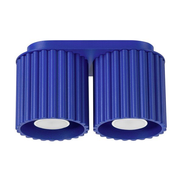 Plavi metalni reflektor 10x21 cm Zora – Sollux