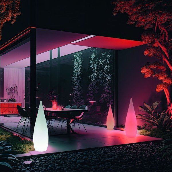 LED solarna vanjska svjetiljka ø 25 cm Palmas - Reality-image-2