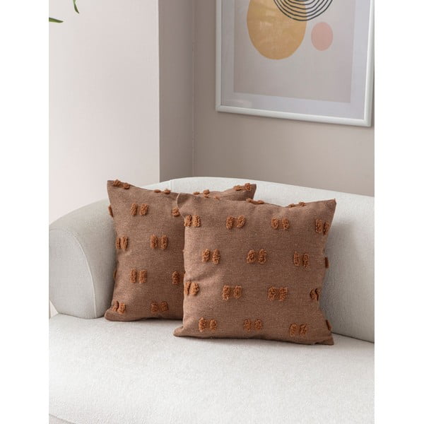 Ukrasne jastučnice u setu 2 kom 43x43 cm Tuffet – Mioli Decor-image-1